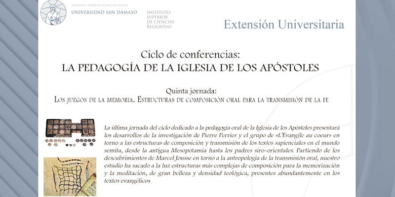 San Dámaso analiza en una jornada las estructuras de composición oral para la transmisión de la fe