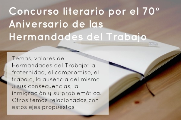 Concurso literario en el 70º aniversario de Hermandades del Trabajo