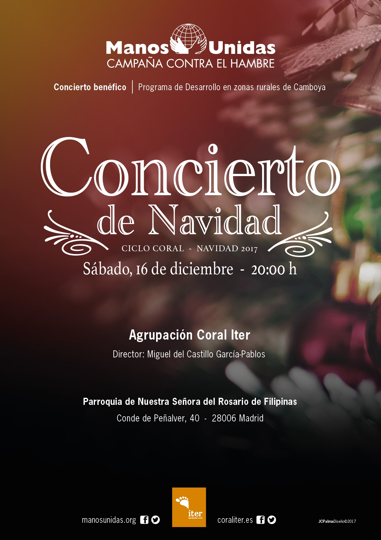 La Coral ITER ofrece un concierto de Navidad a beneficio de Manos Unidas