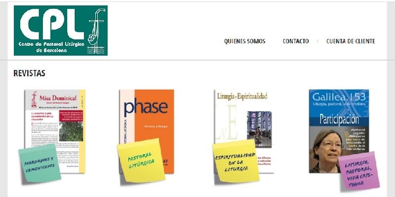 El Centro de Pastoral Litúrgica pone en abierto sus revistas en línea