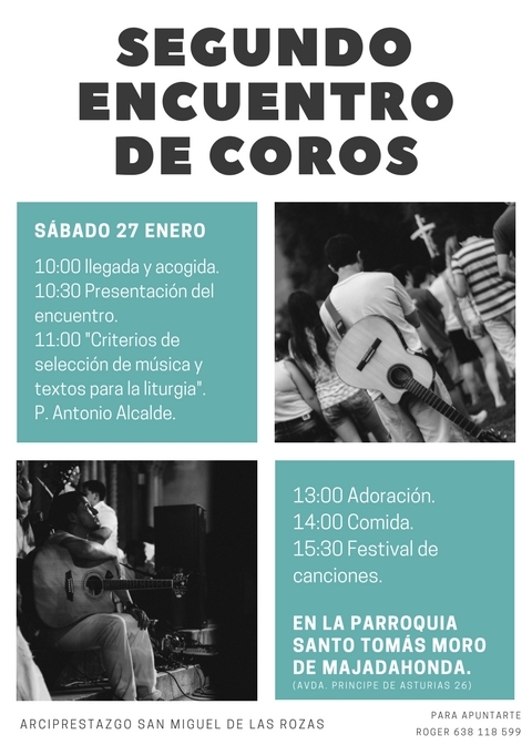 Santo Tomás Moro de Majadahonda acoge el II encuentro de coros