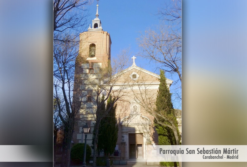 La parroquia de San Sebastián Mártir acoge este fin de semana a la Virgen de la Almudena