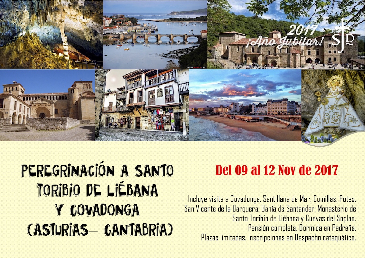 La parroquia San Juan de Dios peregrina a Santo Toribio de Liébana y Covadonga