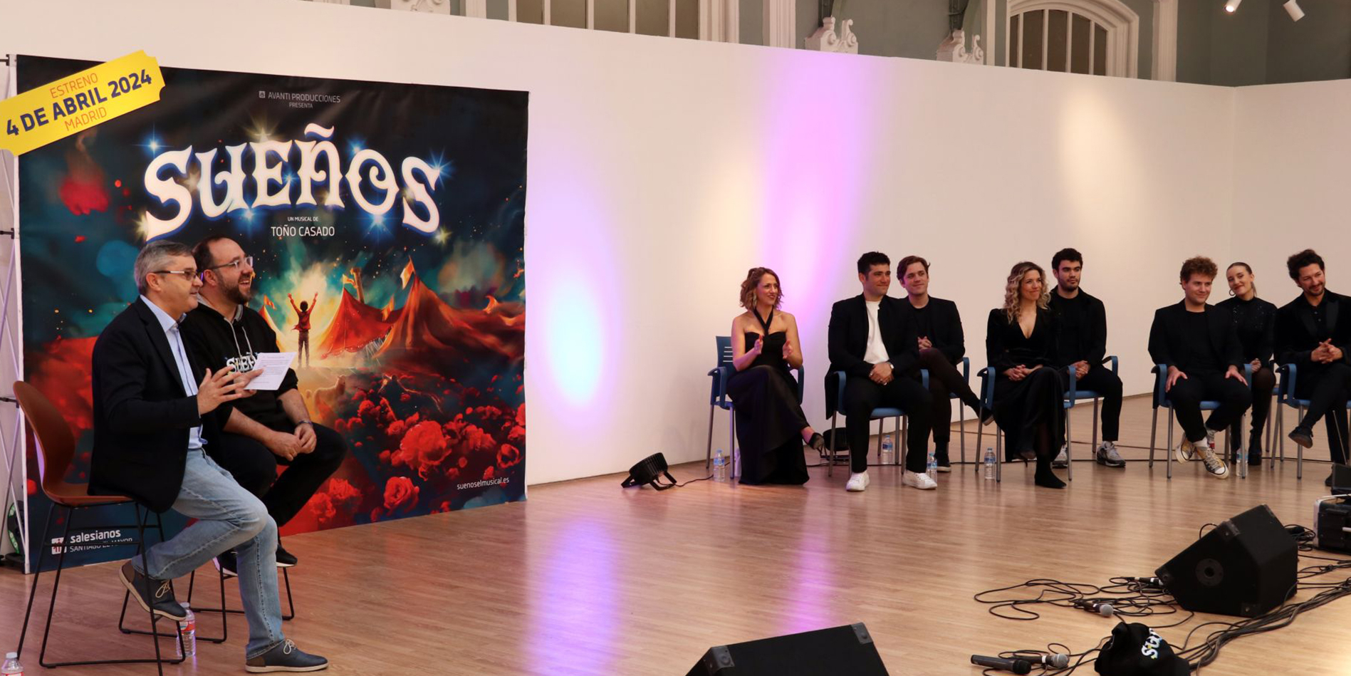 El sacerdote Toño Casado presenta &quot;Sueños, el musical&quot;, sobre la vida de D. Bosco: «Es una historia divertida y emocionante»
