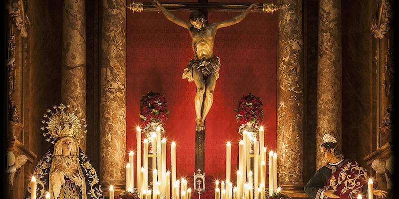 El Santísimo Cristo de la Fe y María Santísima Inmaculada recuperan su salida estacional en la tarde del Domingo de Ramos