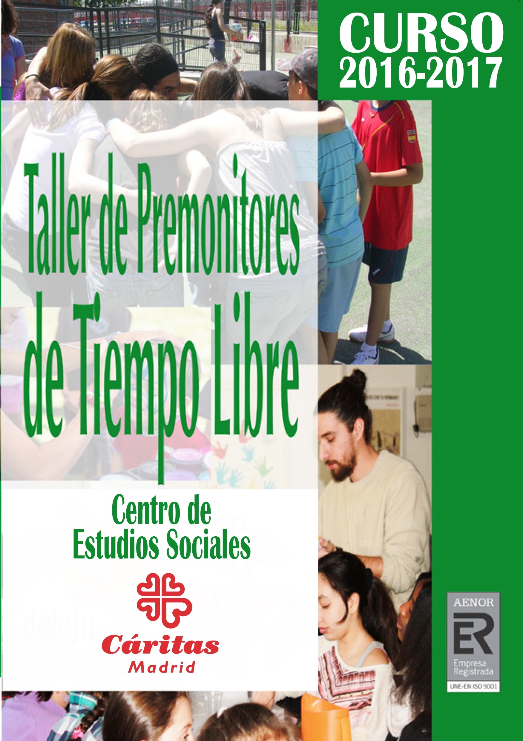 Curso de premonitores en el Centro de Estudios Sociales de Cáritas Madrid
