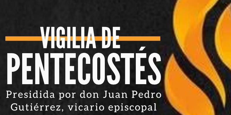 Juan Pedro Gutiérrez preside una vigilia de Pentecostés en María Madre del Amor Hermoso de Villaverde Bajo