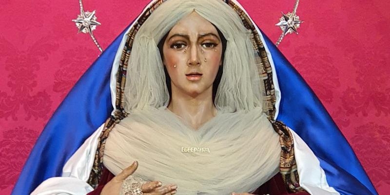 El padre Antonio Romero Padilla imparte el pregón de Semana Santa de la hermandad de Nuestro Padre Jesús del Gran Poder