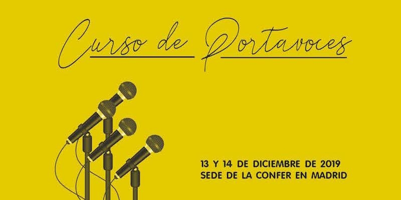 El servicio de comunicación de Confer organiza un curso de Portavoces