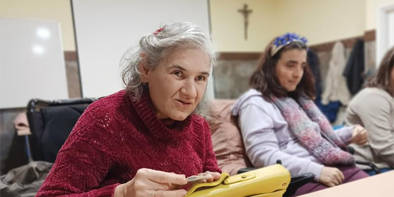 Ester, catecúmena con discapacidad: «Nunca me he sentido tan yo misma como aquí»