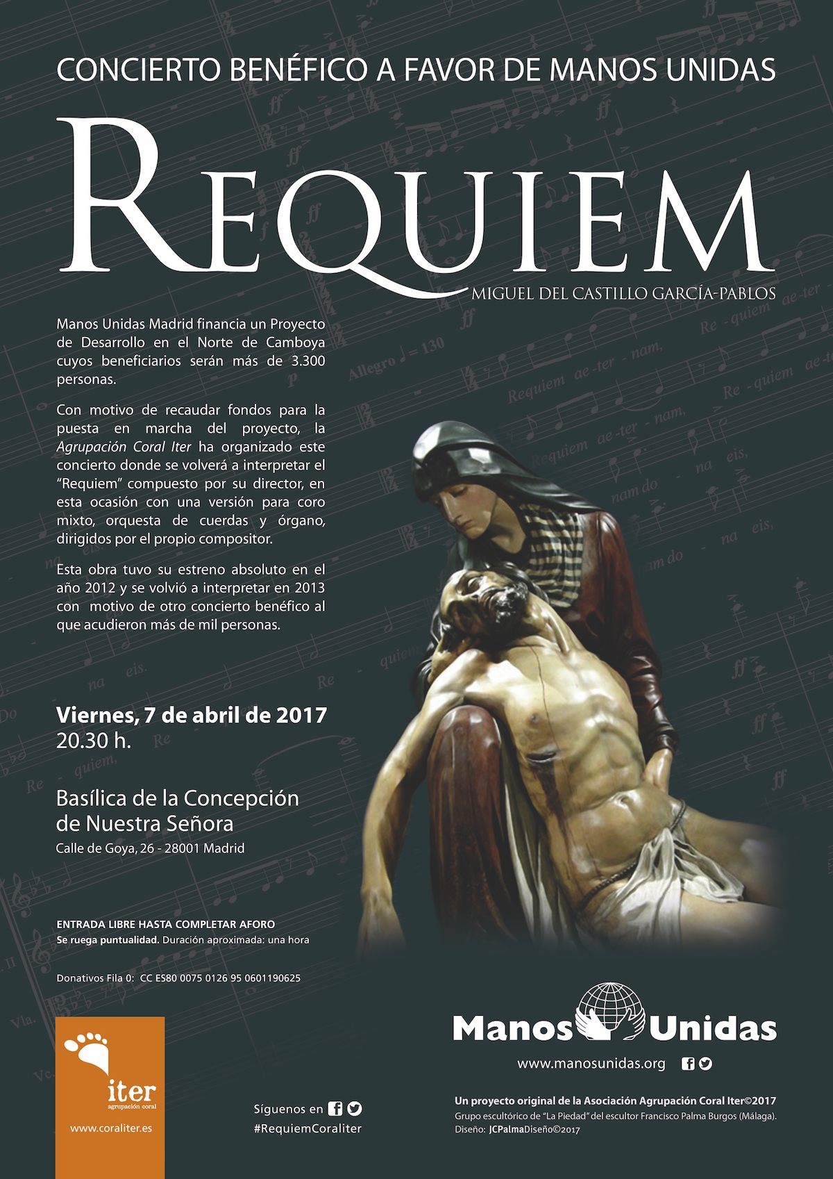 La basílica de la Concepción acoge un concierto a favor de Manos Unidas