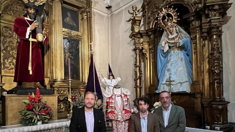 María Santísima de las Angustias lucirá una saya confeccionada con un traje de luces del torero Álvaro de Faranda: «Me siento muy orgulloso y feliz con esta donación»