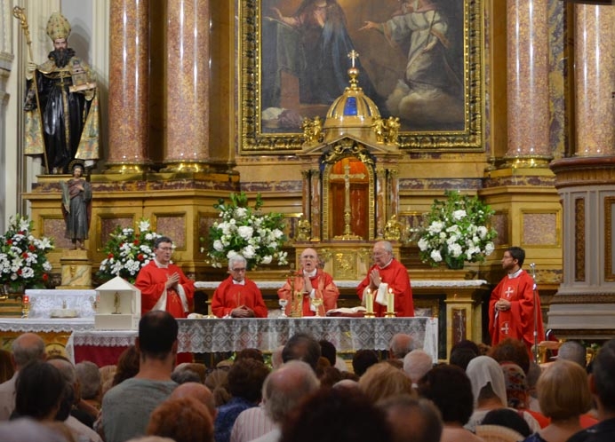 Monseñor Osoro pide seguir el ejemplo de san Pantaleón y &quot;dar a conocer la vida del Señor&quot;