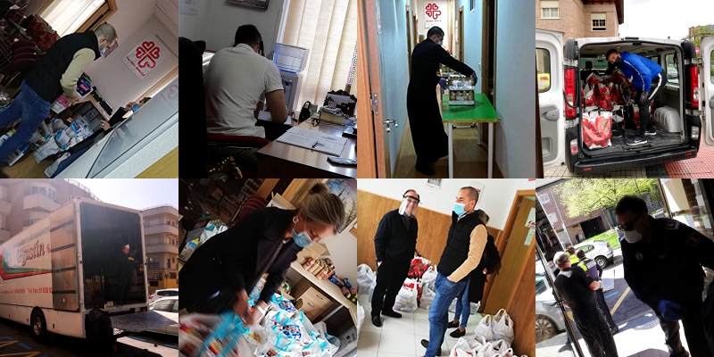 Santa Catalina Mártir de Majadahonda ayuda a 200 familias a través de Cáritas