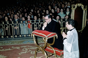 Eucaristía en honor a san Josemaría en la basílica pontificia San Miguel