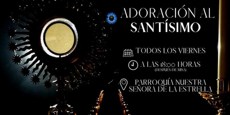Nuestra Señora de la Estrella de Navalagamella programa un encuentro semanal de adoración al Santísimo