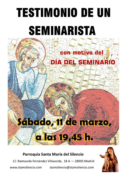 Testimonio de un seminarista en la parroquia Santa María del Silencio