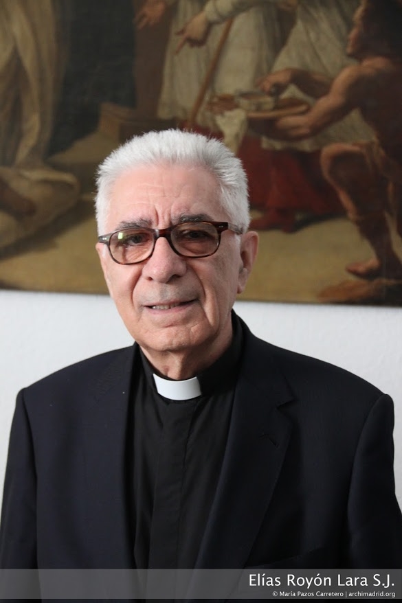 El padre Elías Royón, sj, se reúne con la vida consagrada de la vicaría I