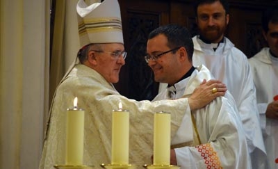 Mons. Osoro al nuevo rector del Seminario: “Haced hombres que digan aquí estoy Señor para hacer lo que quieras”
