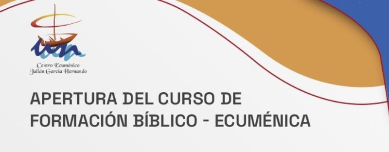 El obispo auxiliar de Madrid, Don José Antonio Álvarez, participa en el acto de apertura del curso de formación bíblico-ecuménica