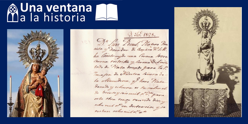 Un robo y una nueva corona de Luis Pecul para la Virgen de la Almudena