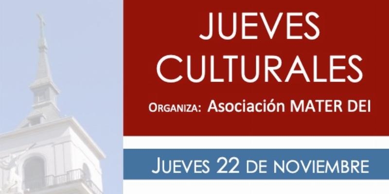 Javier Paredes interviene en los 'Jueves Culturales' organizados por Mater Dei en Santísimo Cristo de la Victoria