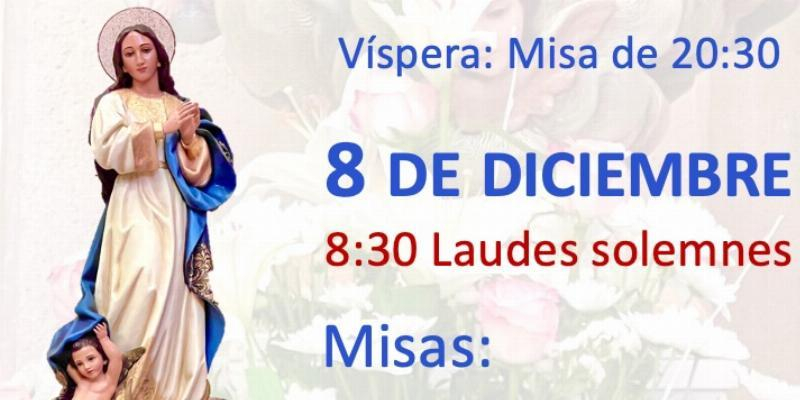 Santísimo Cristo de la Victoria prepara con una novena la solemnidad de la Inmaculada Concepción