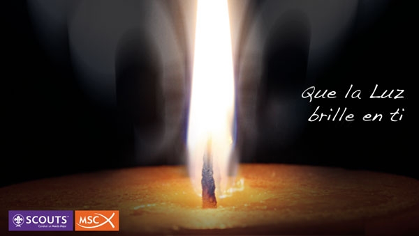 Miles de Scouts repartirán Luz por la Paz desde Madrid