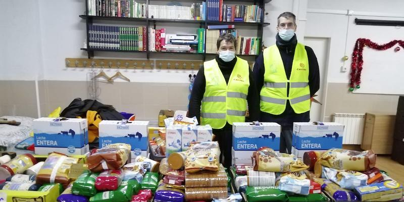 San José Obrero reparte esta Navidad cestas con alimentos especiales a 80 familias