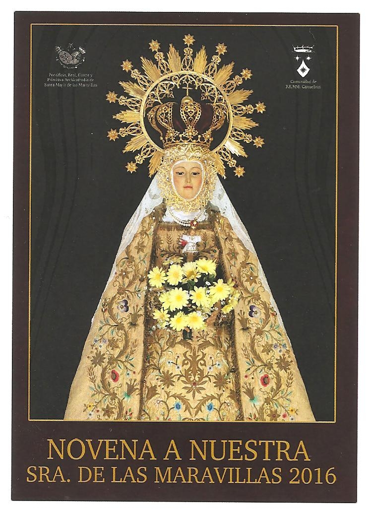 Celebraciones en honor a Nuestra Señora de las Maravillas en las Carmelitas de Príncipe de Vergara