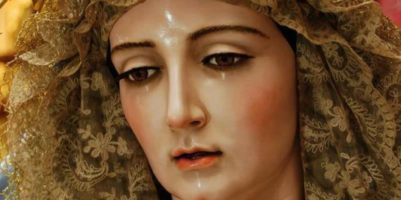 La Hermandad de la Borriquita celebra en San Ildefonso y Santos Justo y Pastor una Misa en honor a su titular mariana