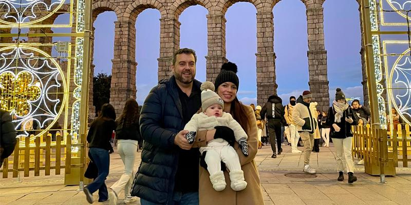 Isabella del Carmen, «una niña milagro», bautizada por el cardenal Cobo en la catedral en la festividad del Bautismo del Señor