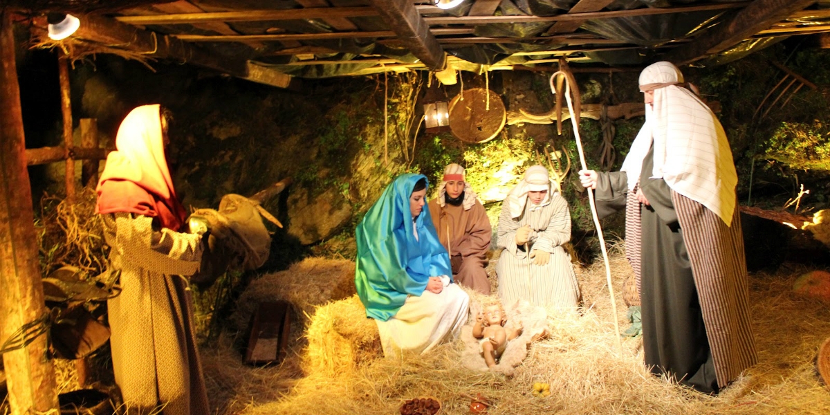 Belén viviente en Buitrago de Lozoya