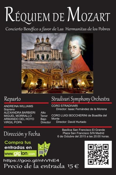 Concierto benéfico a favor de las Hermanitas de los Pobres