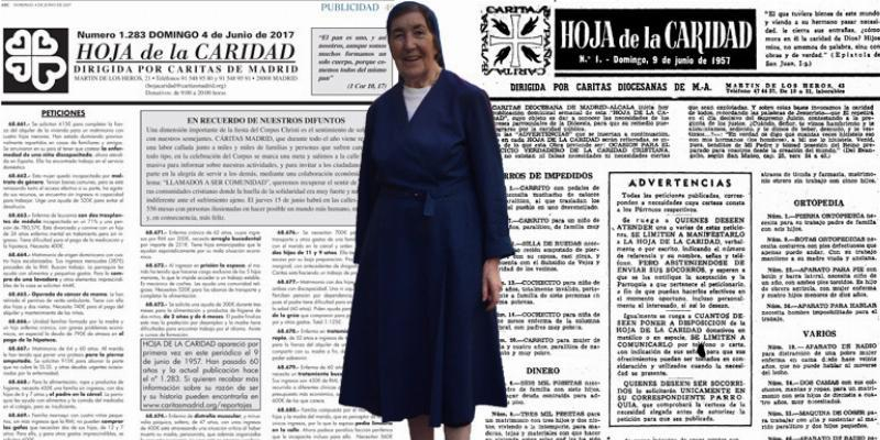 Muere sor Josefina Salvo, entregada hasta el último momento a la 'Hoja de la Caridad' de Cáritas Diocesana de Madrid