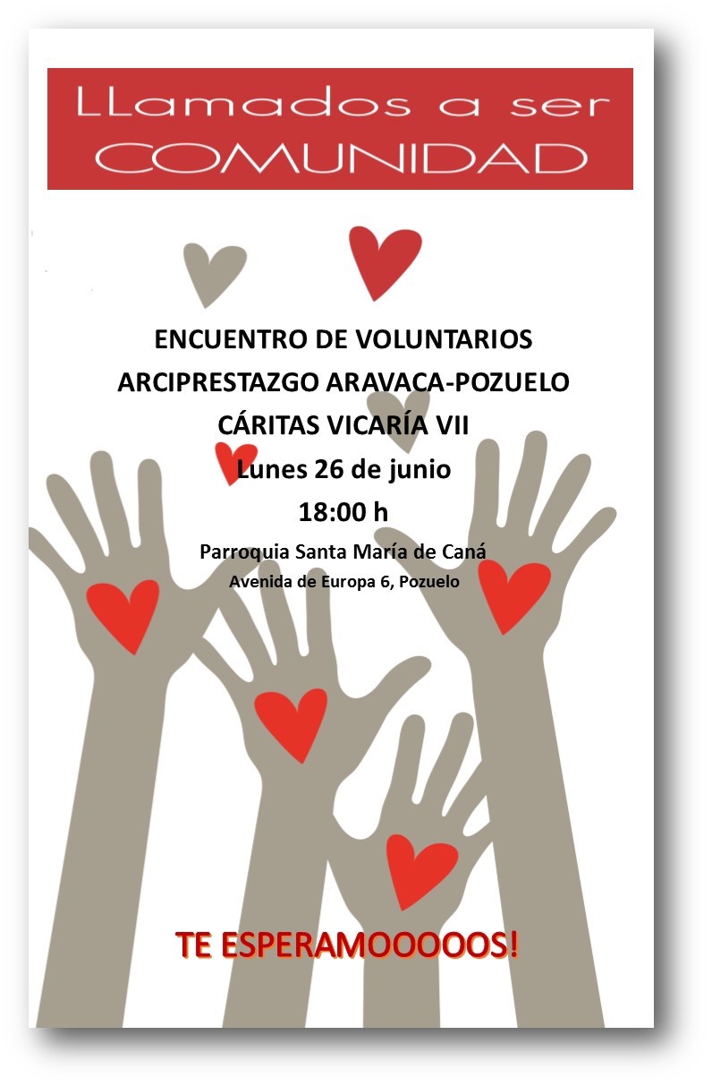 Santa María de Caná acoge un encuentro de voluntarios de la Vicaría VII