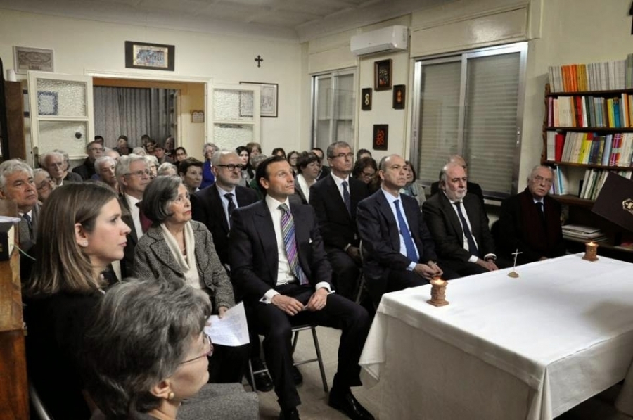 Javier Prades preside una Misa en el Centro de Estudios Judeo-Cristianos por la festividad de la Congregación de Nuestra Señora de Sión