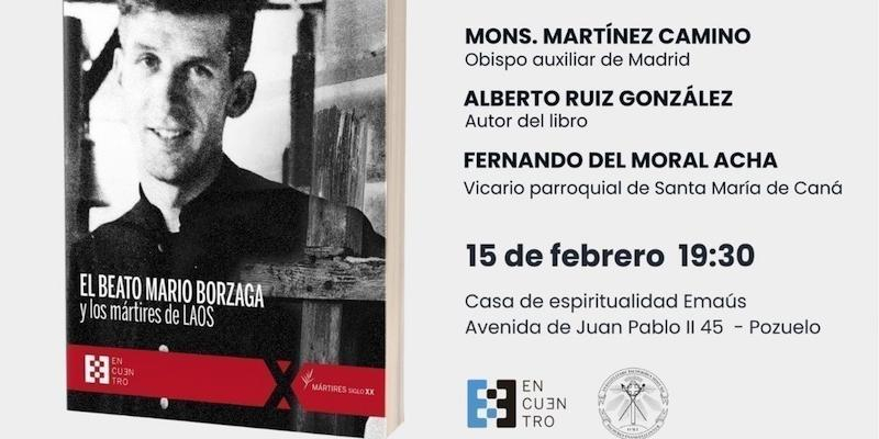 La Casa Emaús de Pozuelo acoge la presentación del libro 'El beato Mario Borzaga y los mártires de Laos'