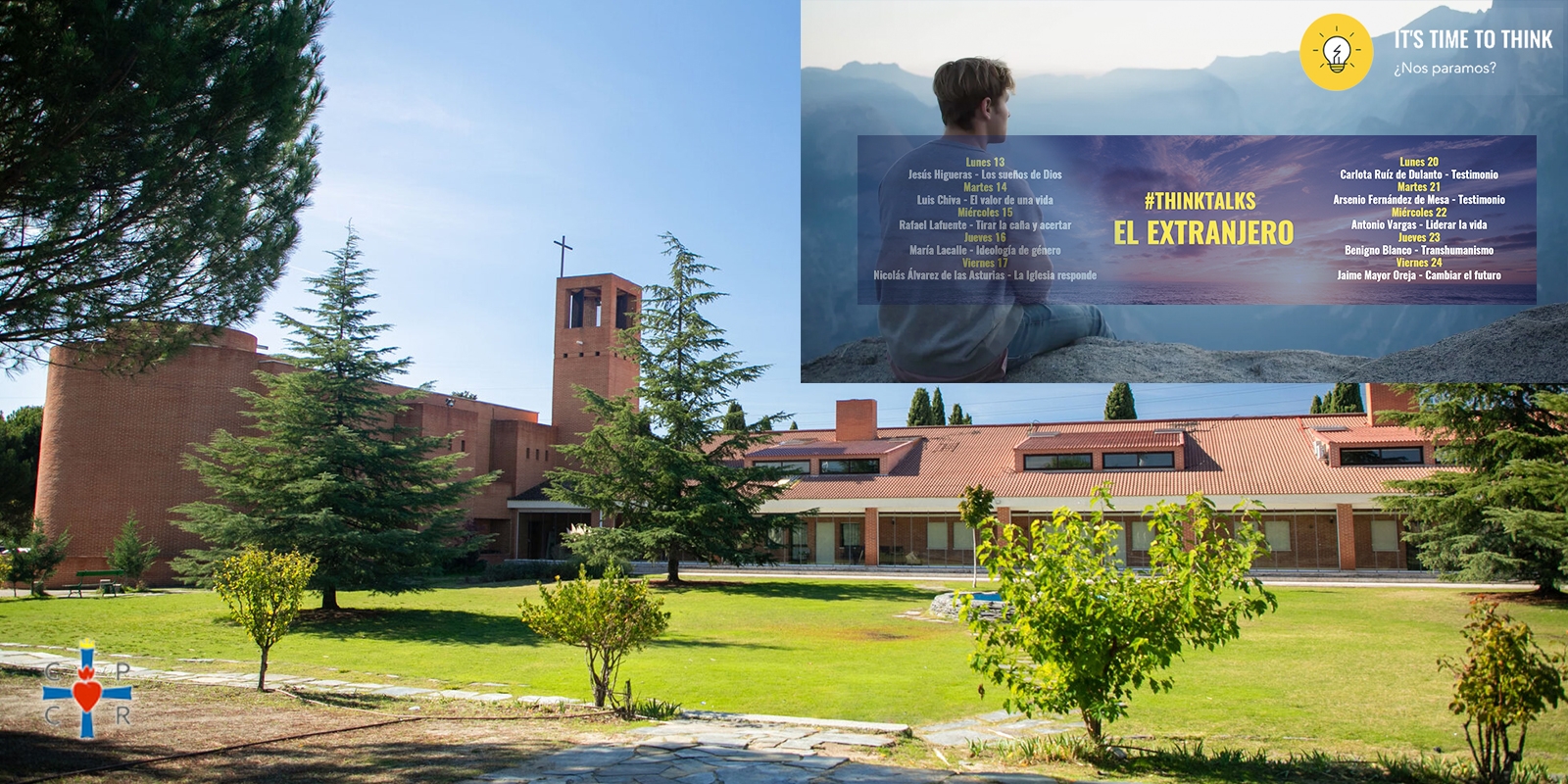 La casa de ejercicios Cristo Rey de Pozuelo acoge unas charlas #ThinkTalks presenciales