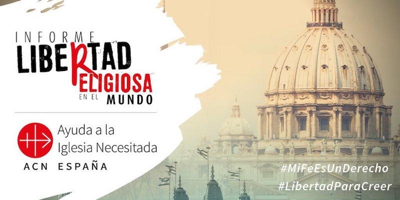 La Sagrada Familia se ilumina de rojo por la libertad religiosa en el mundo