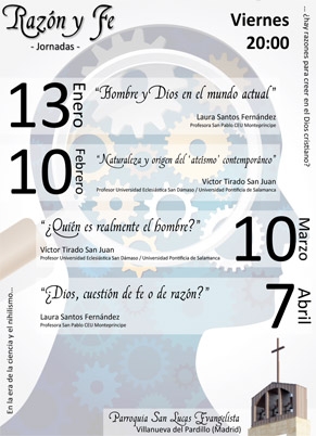 La profesora Laura Santos clausura el ciclo Razón y Fe en la parroquia de Villanueva del Pardillo