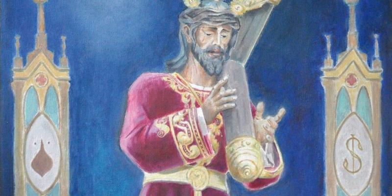 Nuestro Padre Jesús de la Salud estrena unas 'potencias' en su desfile procesional del Miércoles Santo