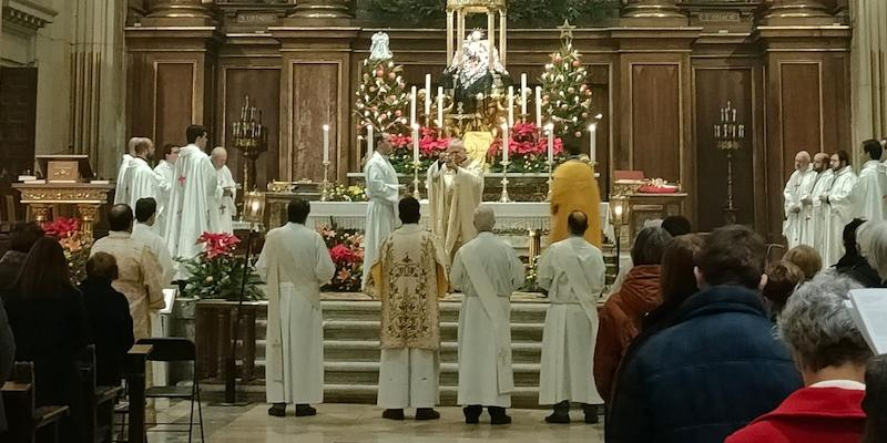 Avelino Revilla preside en la basílica de la Concepción la Misa de inicio de año en rito hispano-mozárabe