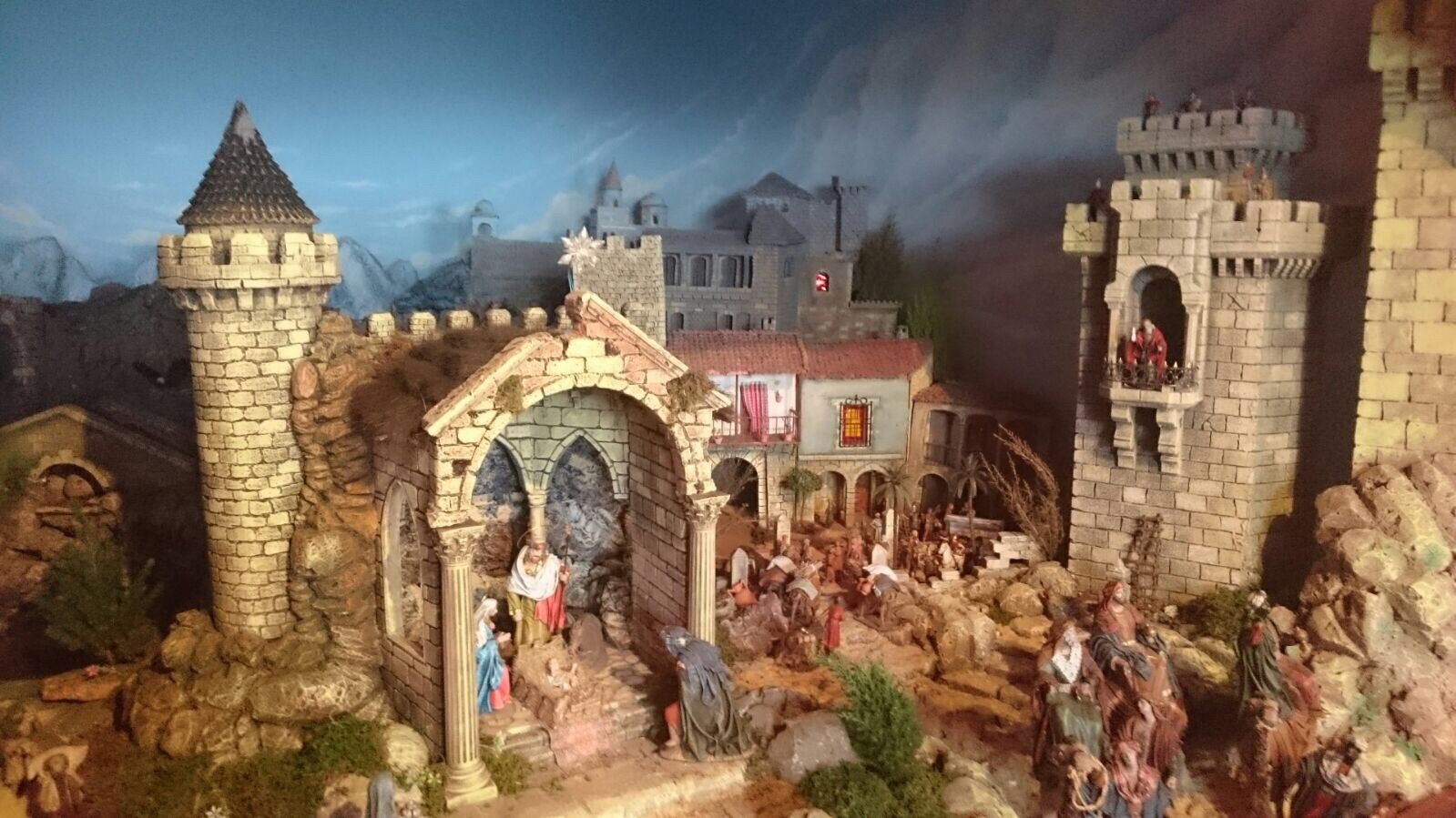 Visitas al Belén de los Heraldos del Evangelio