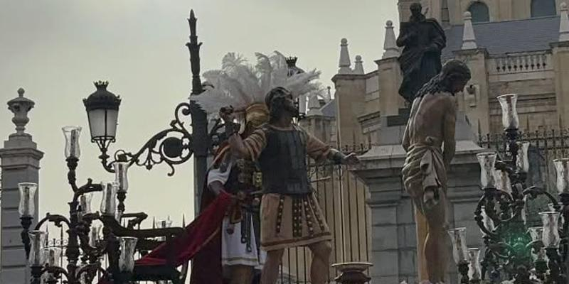 La Hermandad del Silencio sale en procesión este Domingo de Ramos con estación de penitencia en la catedral de la Almudena