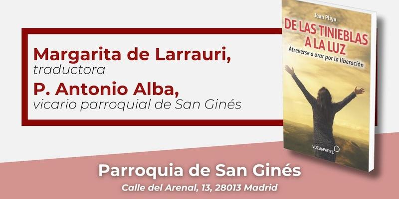 Margarita de Larrauri presenta en San Ginés el libro 'De las tinieblas a la luz'