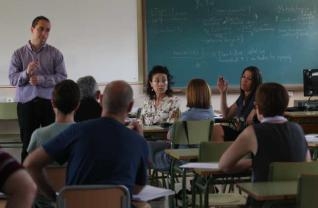 I claustro de profesores del Centro de Estudios Sociales de Cáritas Madrid de este curso