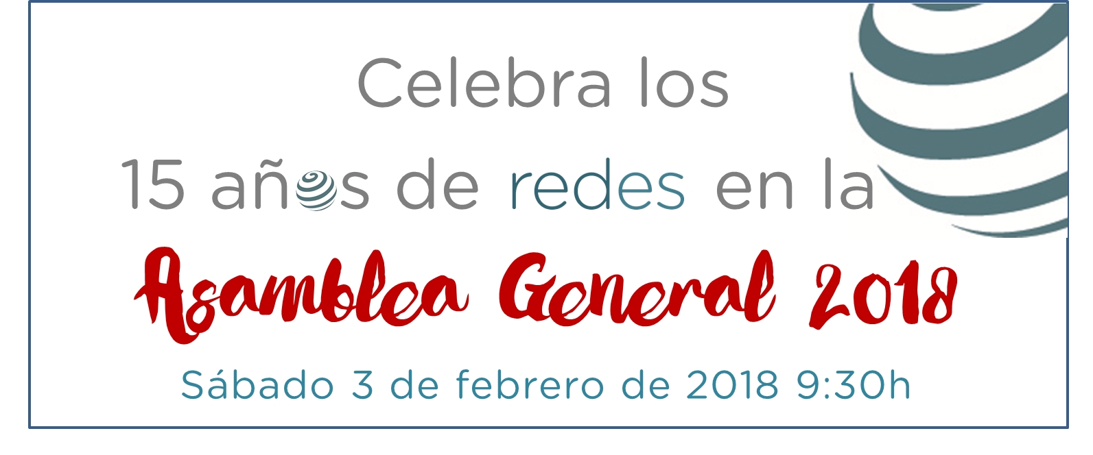 REDES celebra su asamblea general y su 15 aniversario en el colegio mayor Aquinas