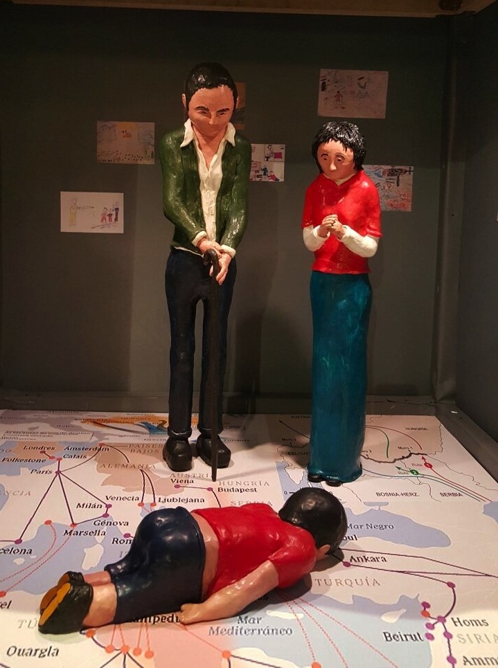 Mensajeros de la Paz abre un Belén Solidario con los refugiados