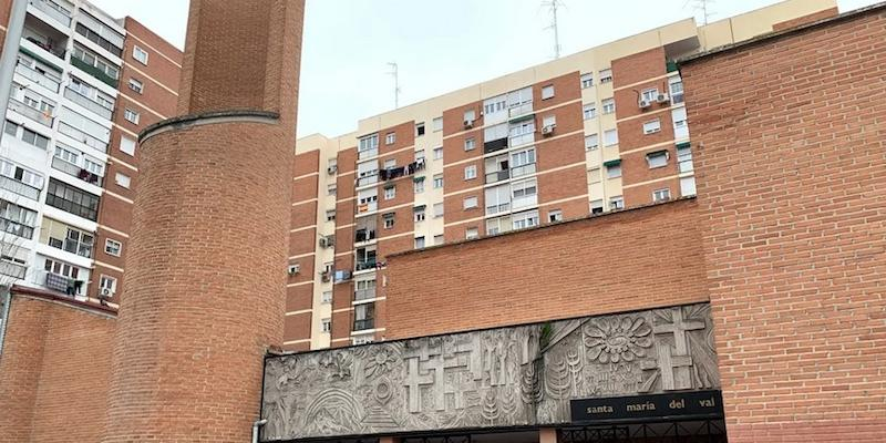 Santa María del Val acoge una Misa solemne en honor a la patrona del arciprestazgo del barrio del Pilar